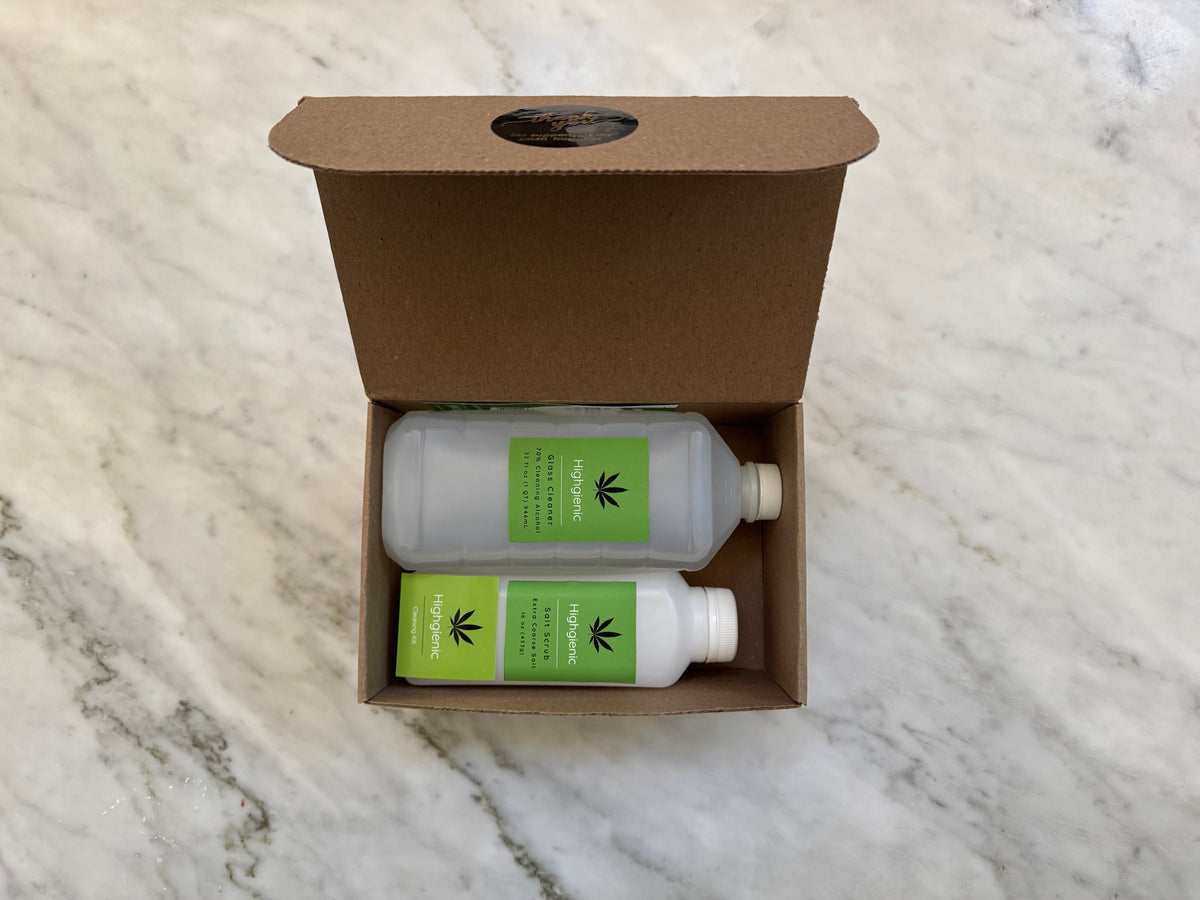 Highgienic Essentials Kit - Bong & Pipe Cleaning Kit