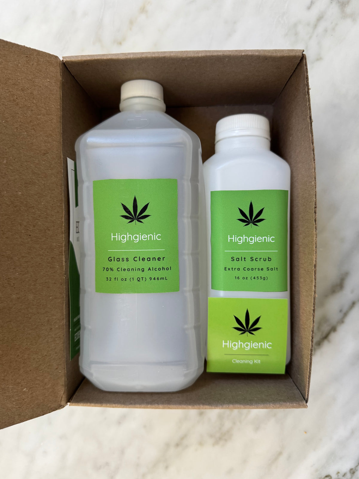 Highgienic Essentials Kit - Bong & Pipe Cleaning Kit